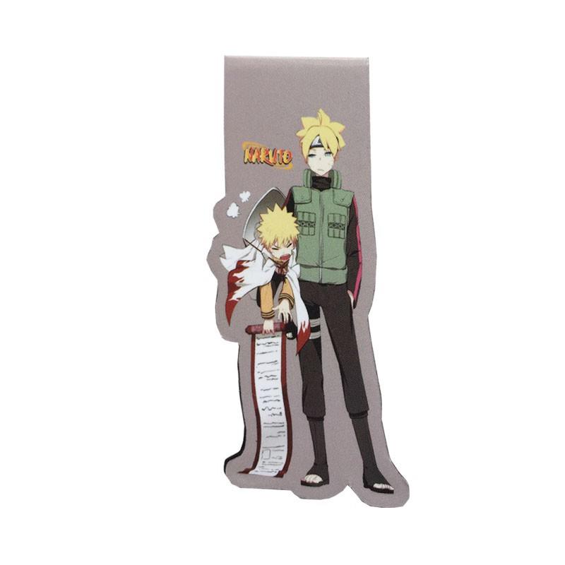 1 Cái Đánh Dấu Sách Bookmark Nam Châm Naruto Truyền Nhân Cửu Vỹ Hồ