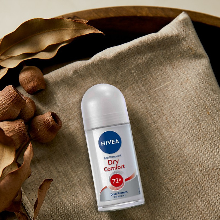 Lăn Ngăn Mùi NIVEA Khô Thoáng Mịn Màng (50ml) - 81611