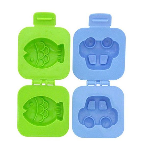 Set 6 Khuôn Hình Thú Tạo Hình Làm Bánh, Tạo Hình Cơm Ngộ Nghĩnh - Hàng Loại 1