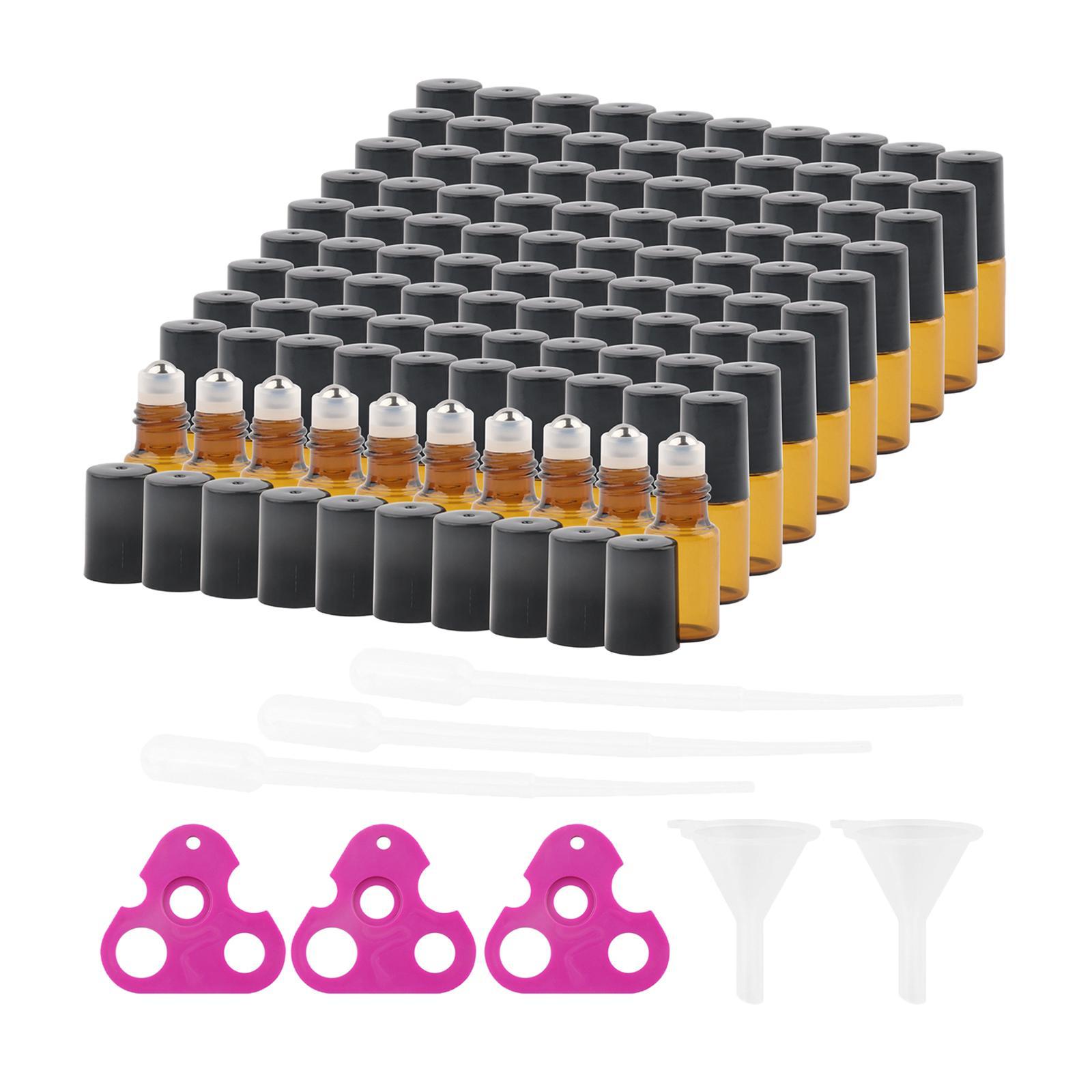 Rollerball Bottle Cosmetic Container Roll on for Essential Oil Liquids