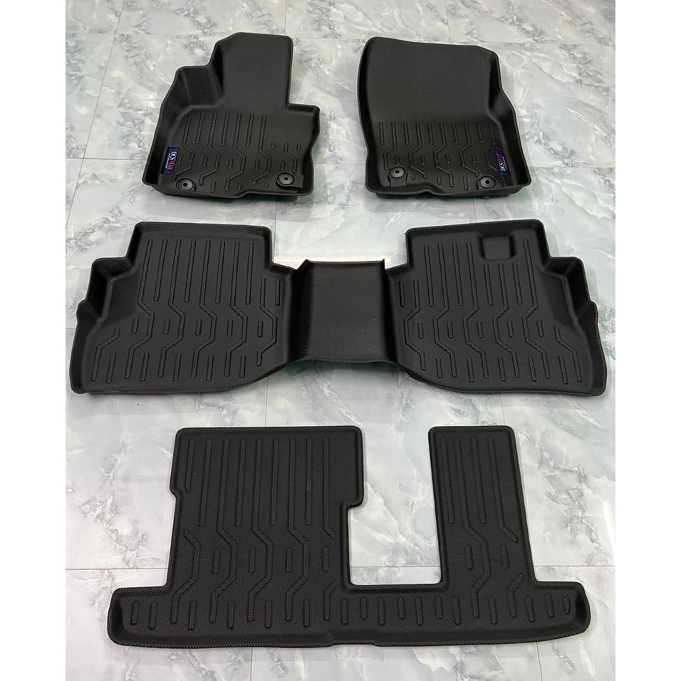 Thảm lót sàn cho xe Mazda CX8 thương hiệu DCSMAT, chất liệu TPV cao cấp