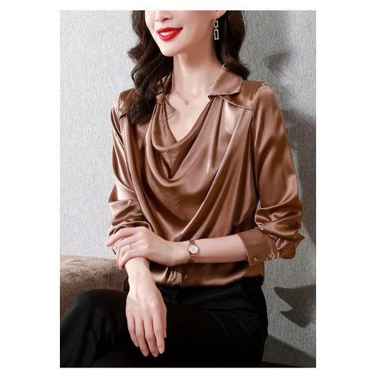 ÁO KIỂU CỔ ĐỔ CÁCH ĐIỆU