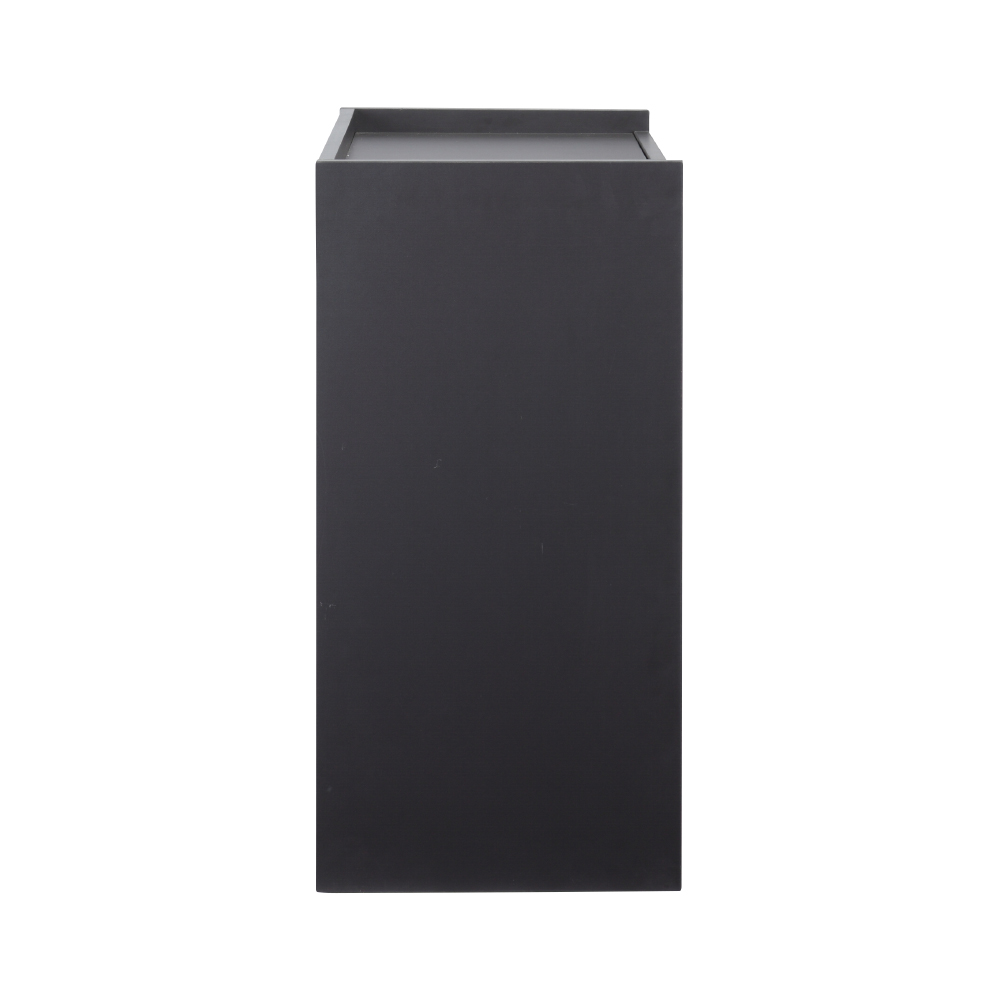 Tủ ngăn kéo 3 tầng MARQUINA gỗ công nghiệp cao cấp màu xám đen kết hợp vân đá cẩm thạch sang trọng | Index Living Mall - Phân phối độc quyền tại Việt Nam
