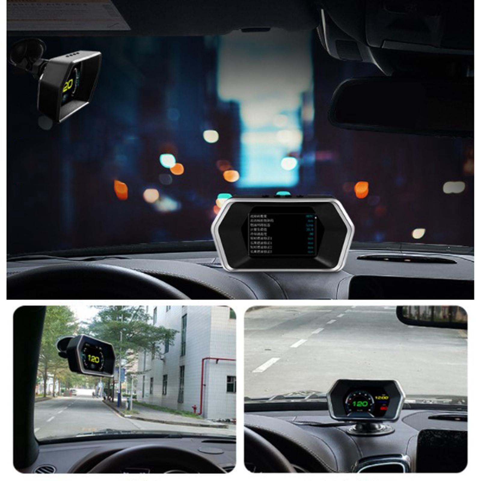 HUD Head Up Display Speed Mileage Display
