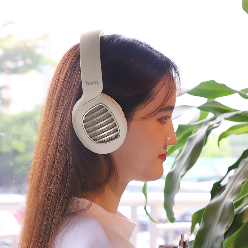 Tai Nghe Chụp Tai Bluetooth HN-W23 nghe nhạc 200 giờ ở chế độ chờ, thẻ TF, chế độ AUX - Hàng Chính Hãng - Giao Màu Ngẫu Nhiên