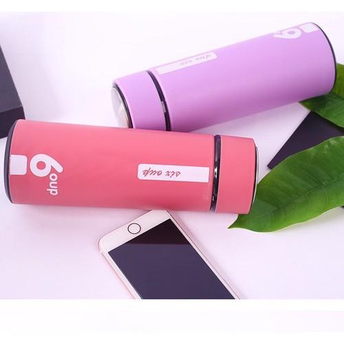 Bình giữ nhiệt mẫu mới ruột thủy tinh chịu nhiệt cao 450ml