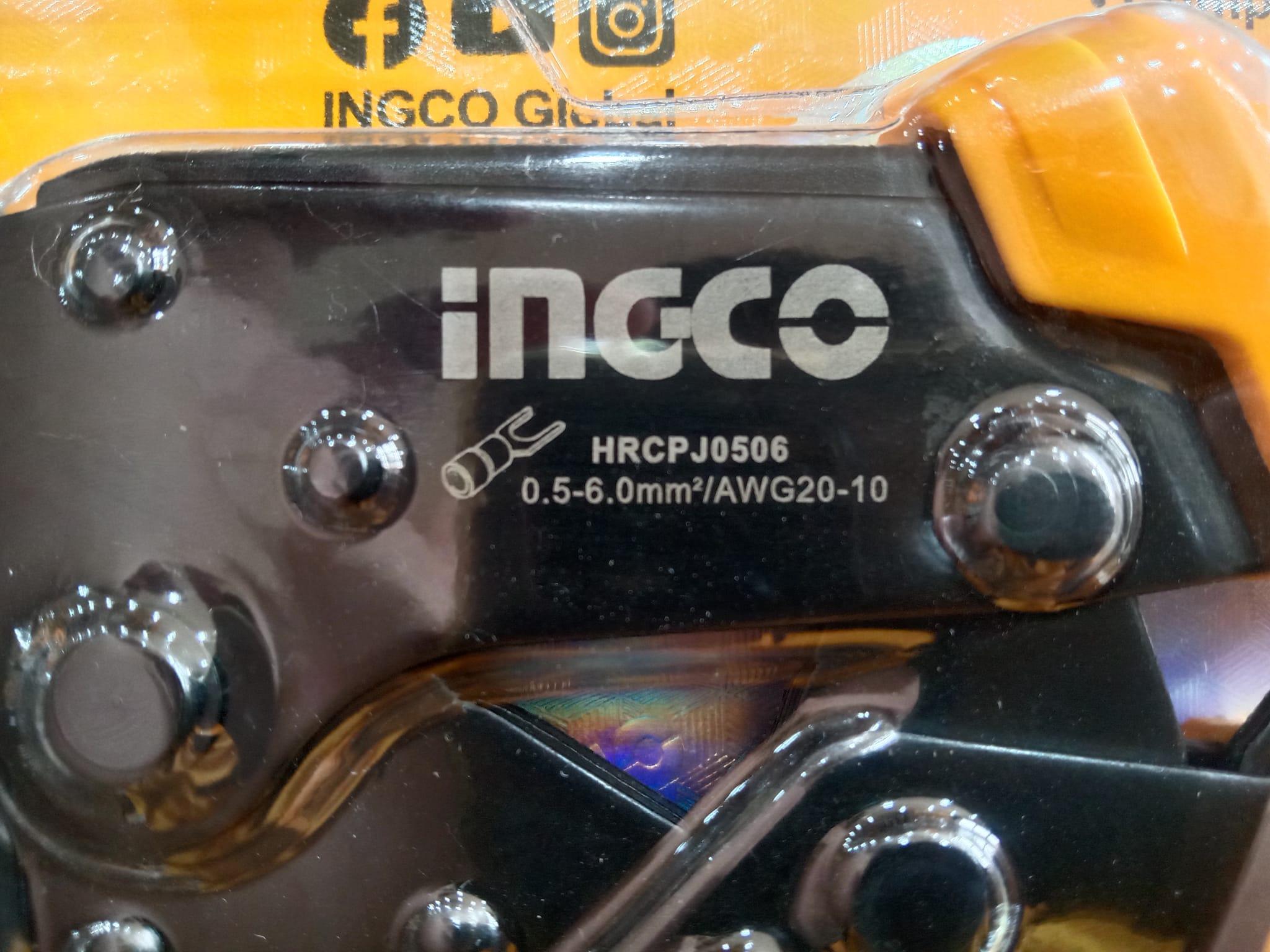 KỀM BẤM COS DÂY ĐIỆN AWG 20-10 INGCO HRCPJ0506 - HÀNG CHÍNH HÃNG