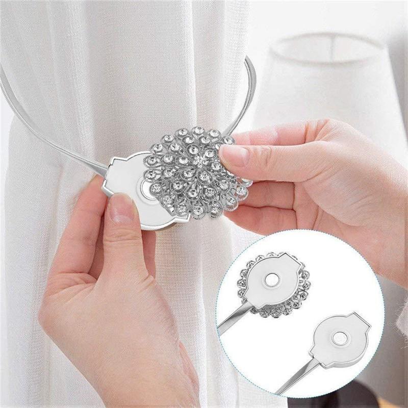1 Dây Buộc Rèm Cửa Đính Đá Xinh Xắn