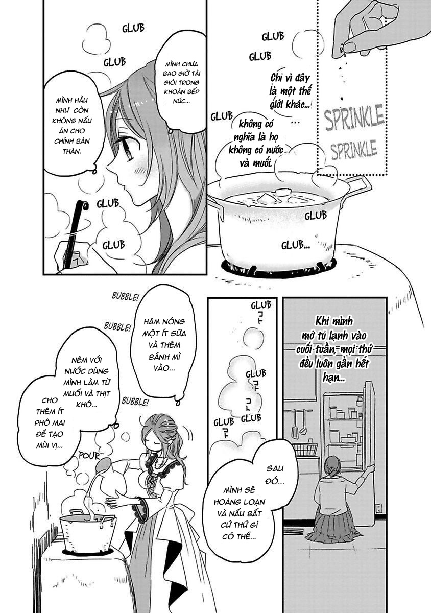 thái tử bạo chúa ở thế giới khác muốn cưới tôi ~ tên sói đen muốn cầu thân cô phù thủy tái sinh chapter 3.2 3