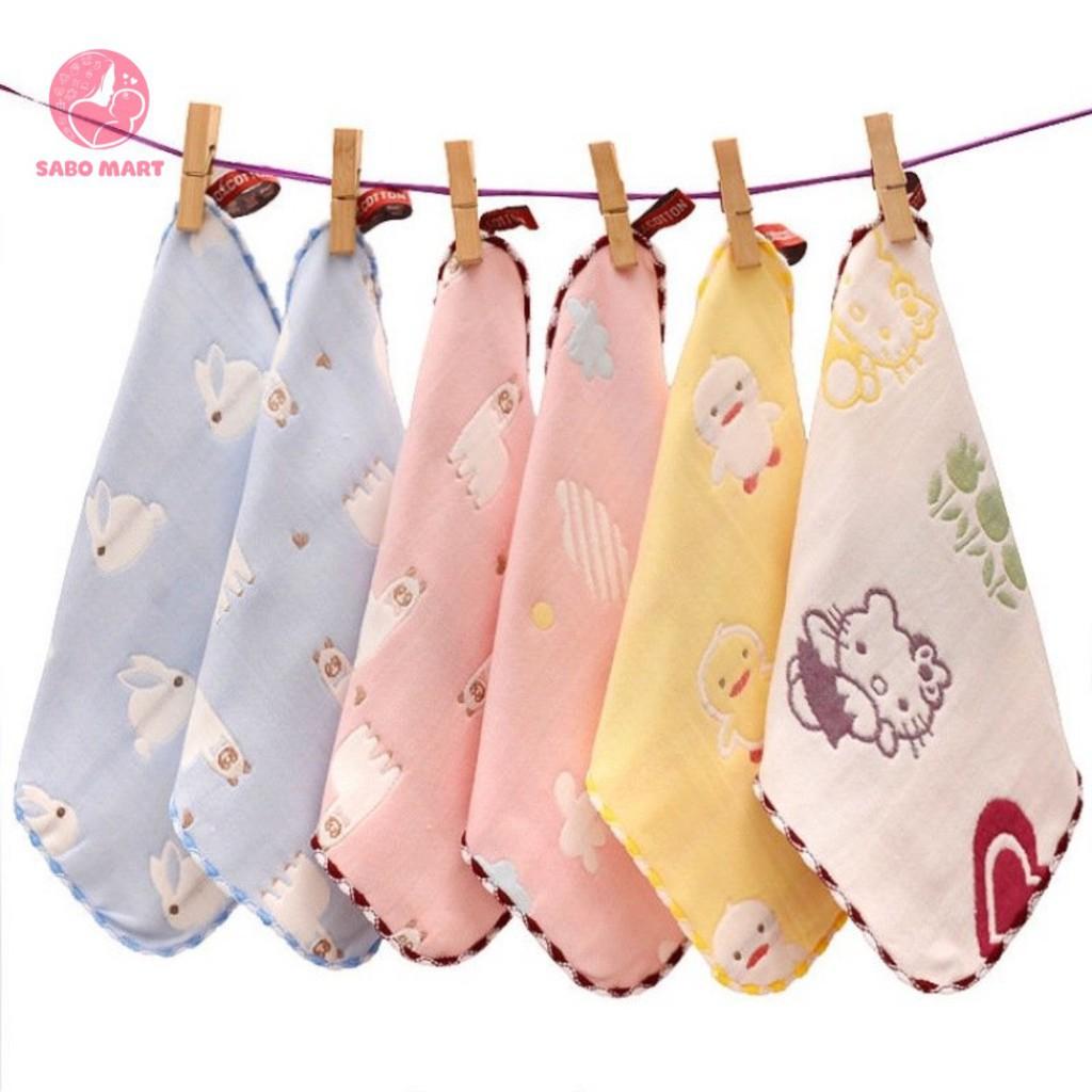 Khăn Mặt Sợi Tre 6 Lớp Lee Lee Kids cho bé