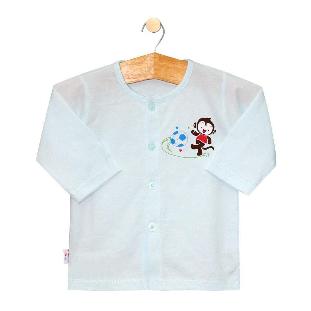 ÁO TAY DÀI CÚC GIỮA COTTON HELLO B&B