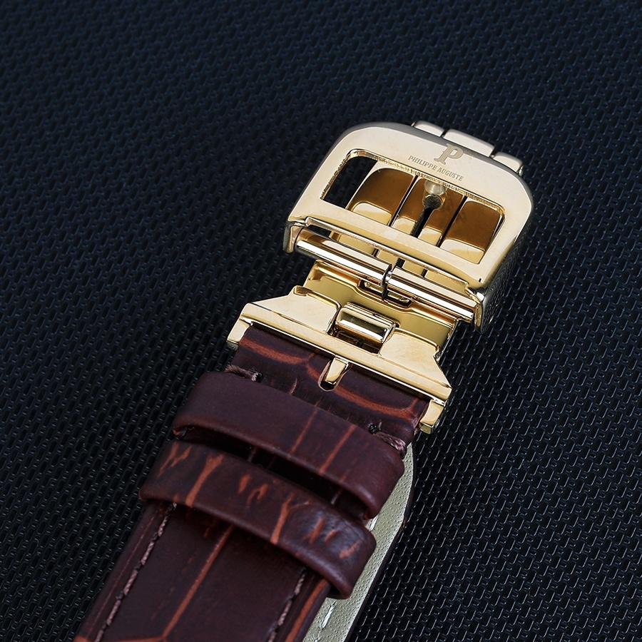 Đồng hồ nam Philippe Auguste PA-555.1 - Kim Ngưu Limited - Size mặt 42 mm