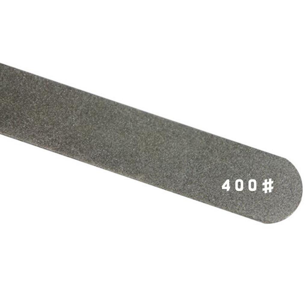 Portable Kitchen Tool Double Sided Diamond Sharpening Sharpener 400# 200#