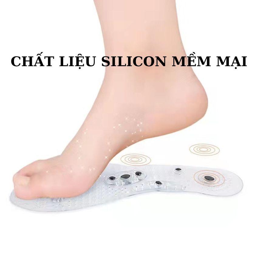 Lót giày nam nữ mát sa bàn chân êm mềm giúp lưu thông máu .lót giày thể thao nam nữ đủ size LG07