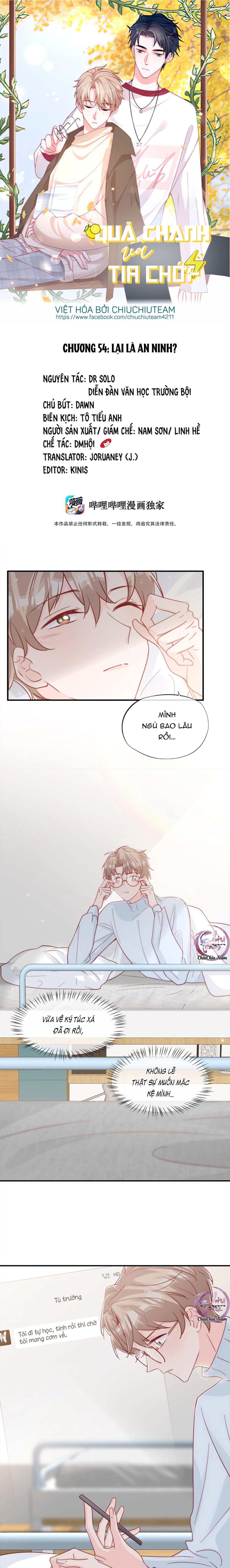 quả chanh và tia chớp chapter 54 1