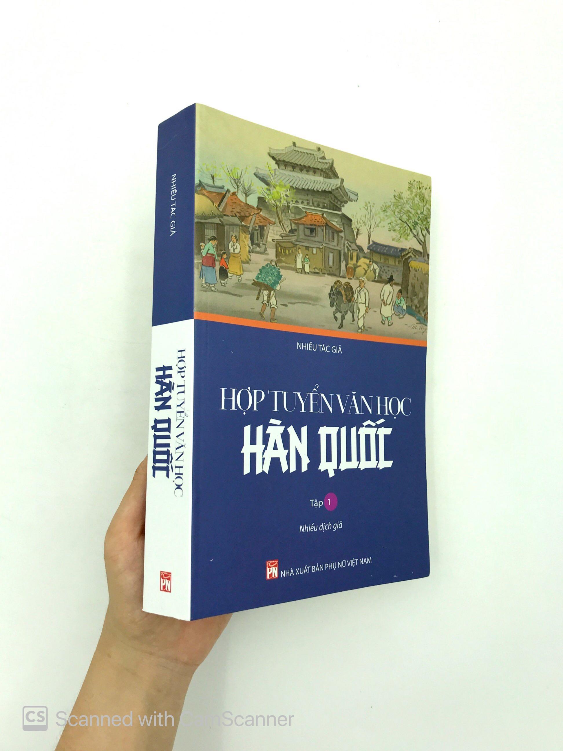 Sách Hợp Tuyển Văn Học Hàn Quốc - Tập 1