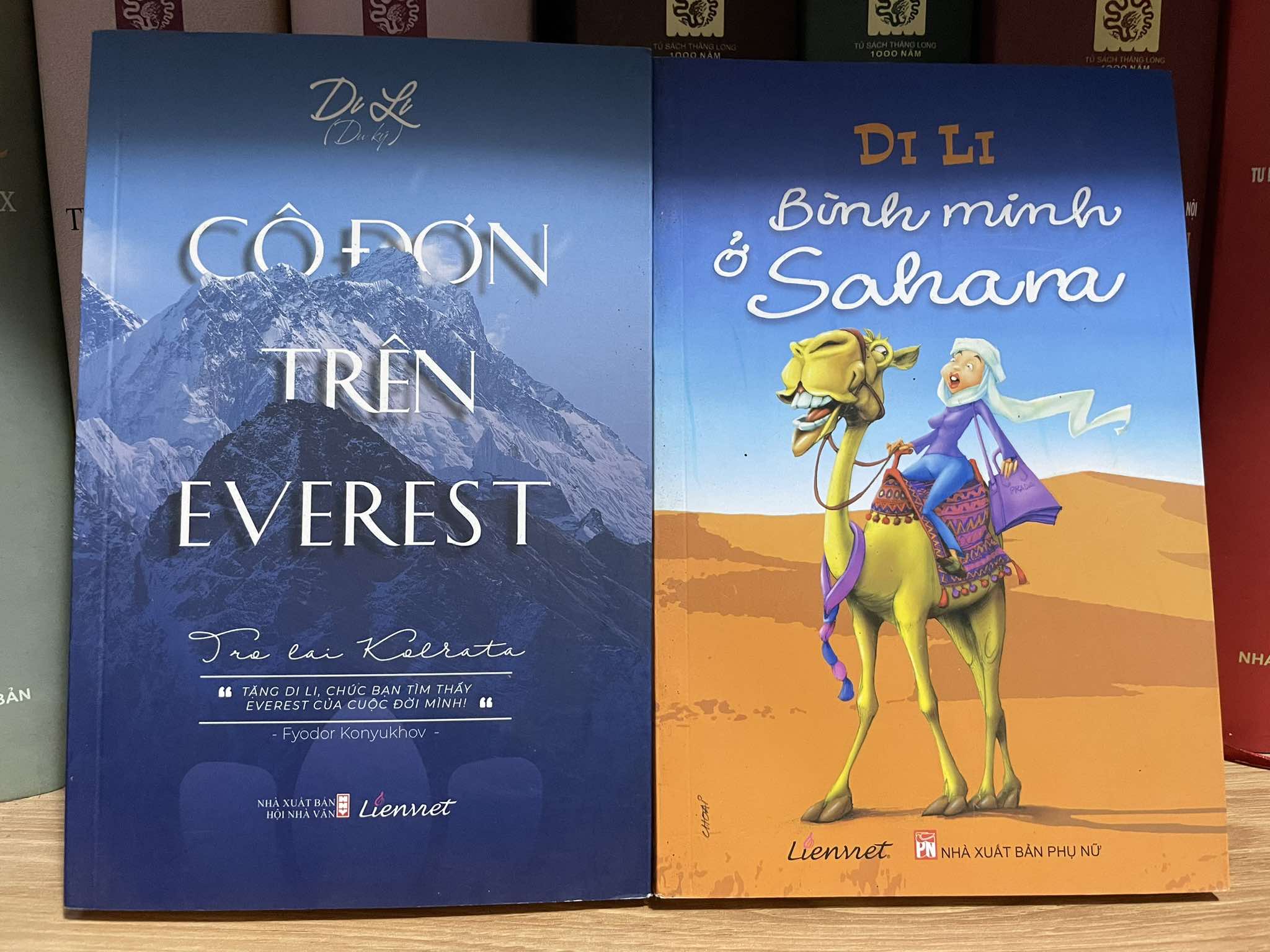 COMBO 2C TÁC GIẢ DI LI: CÔ ĐƠN TRÊN EVEREST &amp; BÌNH MINH Ở SAHARA