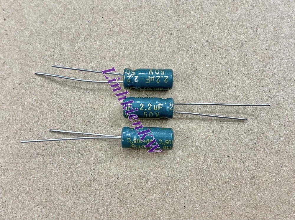 20 cái Tụ hóa 2.2uf 50v tần số cao mới 100%