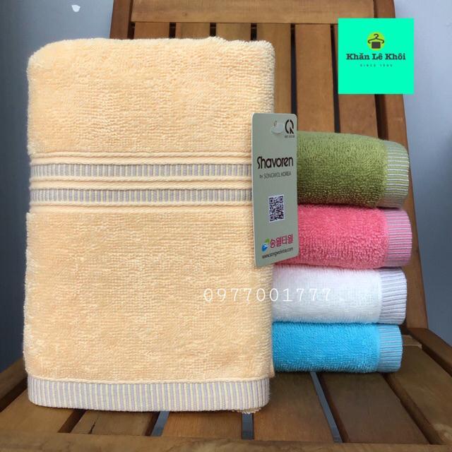 Khăn tắm cỡ trung 40x78cm chính hãng SONGWOL Hàn Quốc