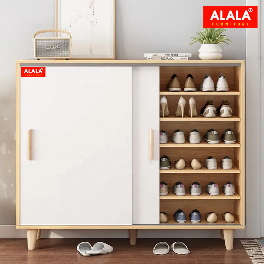 Tủ giày ALALA622 Gỗ HMR chống nước - www.ALALA.vn - 0939.622220