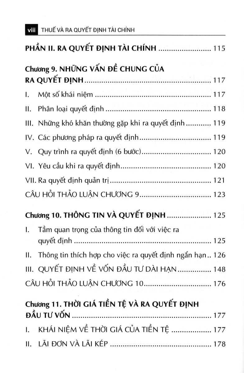 Thuế Và Ra Quyết Định Tài Chính - KT