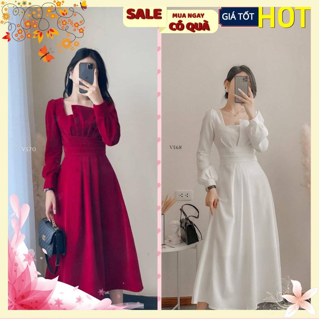 Đầm dạ hội dài tay xẻ ngực sexy quyến rũ và cuốn hút