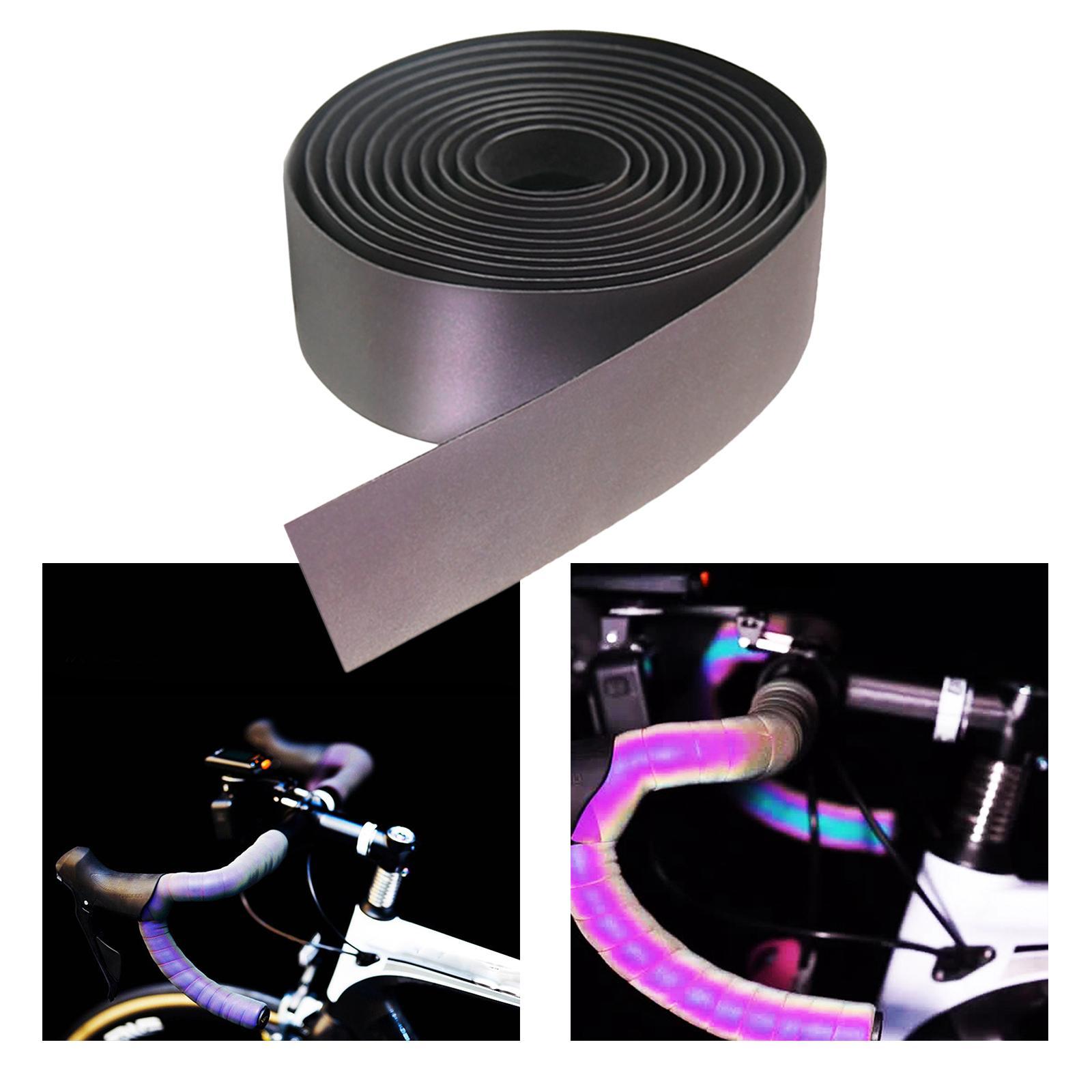 Non-slip Bicycles Handlebar Tape Reflective Gradient Bike Cycling