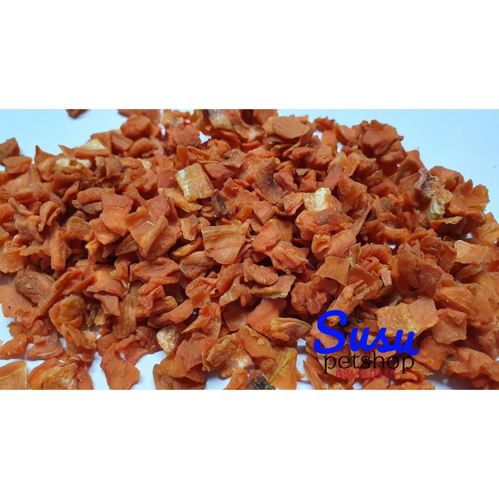 Cà rốt sấy khô cho Thỏ, Hamster, Bọ