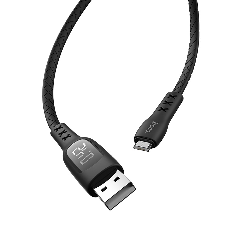 Cáp Sạc Micro Usb Hoco S6 - Tích Hợp Màn Hình LCD Cao Cấp