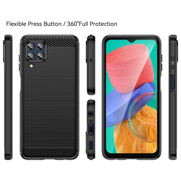 Ốp lưng chống sốc vân kim loại cho Samsung Galaxy M33 5G hiệu Likgus - hàng nhập khẩu
