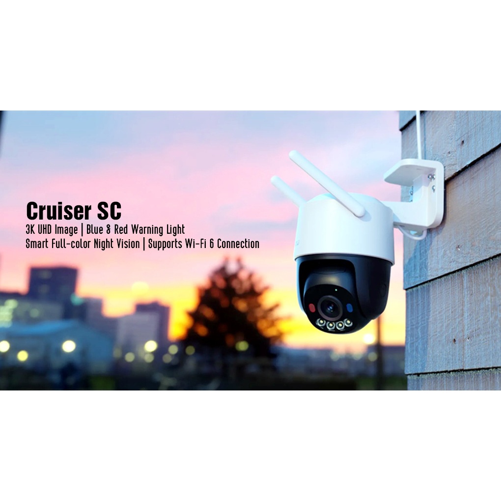 Camera Dùng Sim 4G IMOU PT Full Color IMOU Cruiser SC IPC-K7FP-5H0TE 5MP đàm thoại 2 chiều - Hàng chính hãng