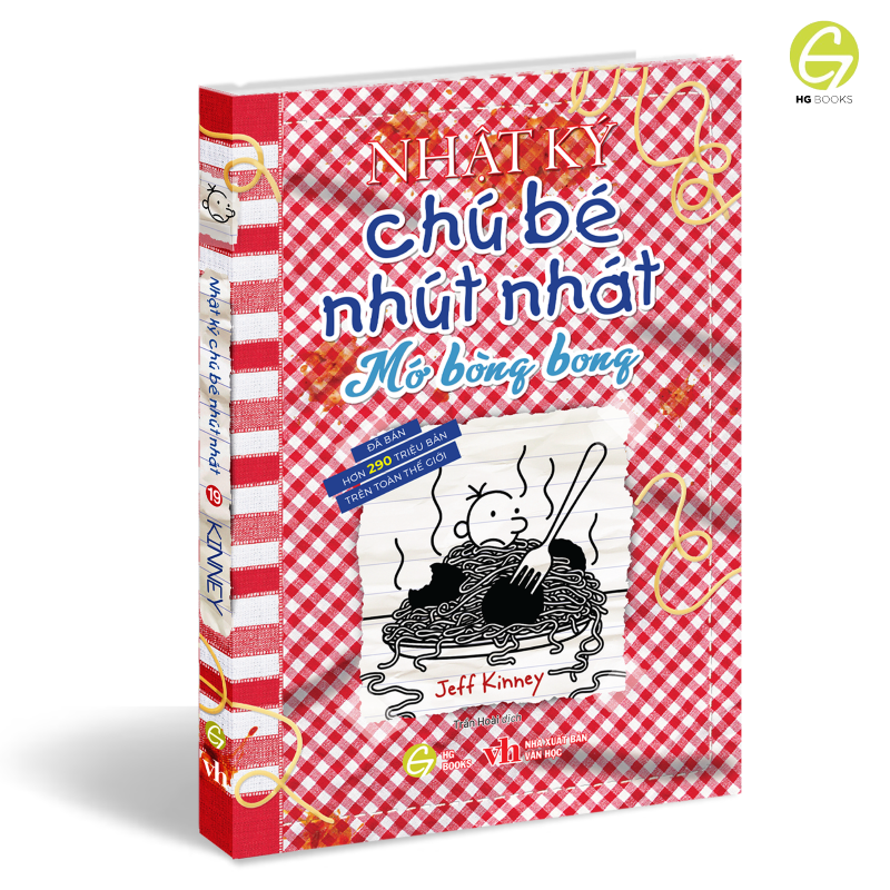 Nhật Ký Chú Bé Nhút Nhát tập 19 song ngữ &amp; tiếng Việt - Diary of a Wimpy Kid: Hot mess, tặng file nghe &amp; note từ vựng