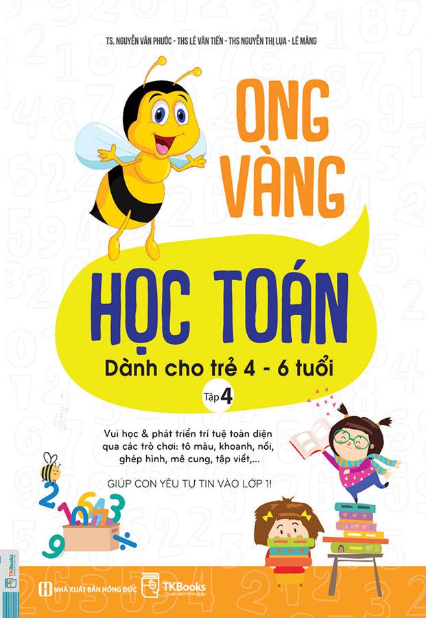 Ong Vàng Học Toán Dành Cho Trẻ 4-6 Tuổi