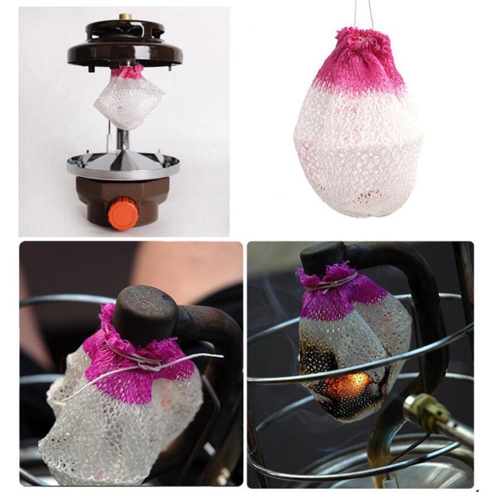 Tie On UNIVERSAL CAMPING HIKING GAS LANTERN LAMP LIGHT MANTLES ACCESSORY