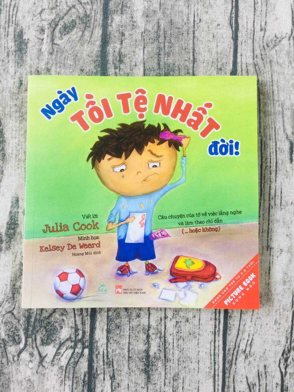 Picture Book Song Ngữ Anh Việt - Ngày Tồi Tệ Nhất Đời