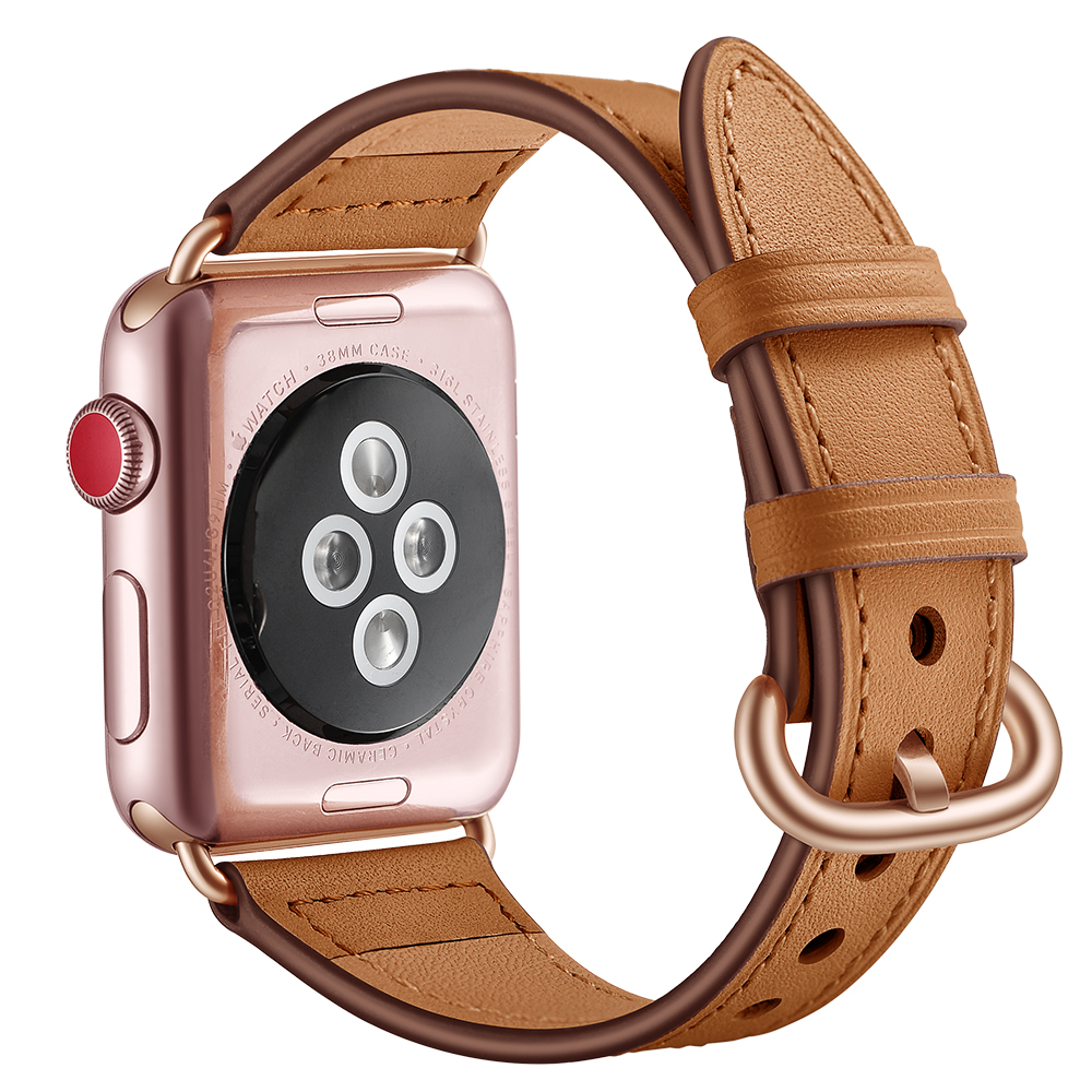 Dây Đeo cho Apple Watch 42mm và 44mm Cao Cấp JINYA LUNA LEATHER - JA4118 - Hàng Chính Hãng