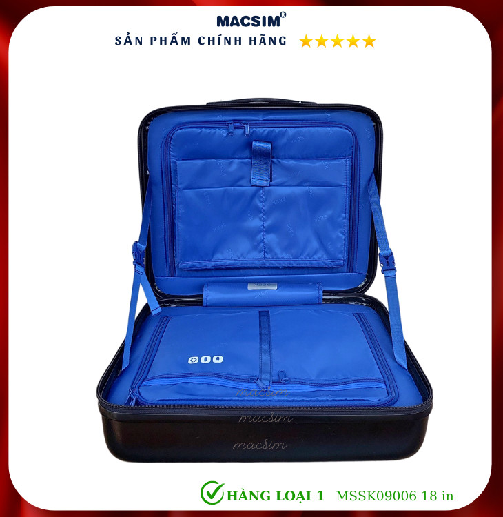 Vali cao cấp Macsim Seek MSSK09006 18inches