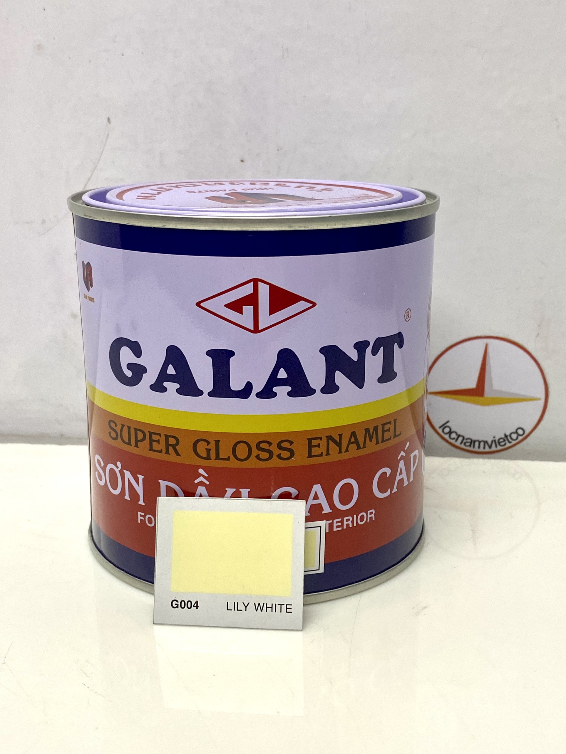 Sơn dầu Galant màu Lily White G004_ 0.8L