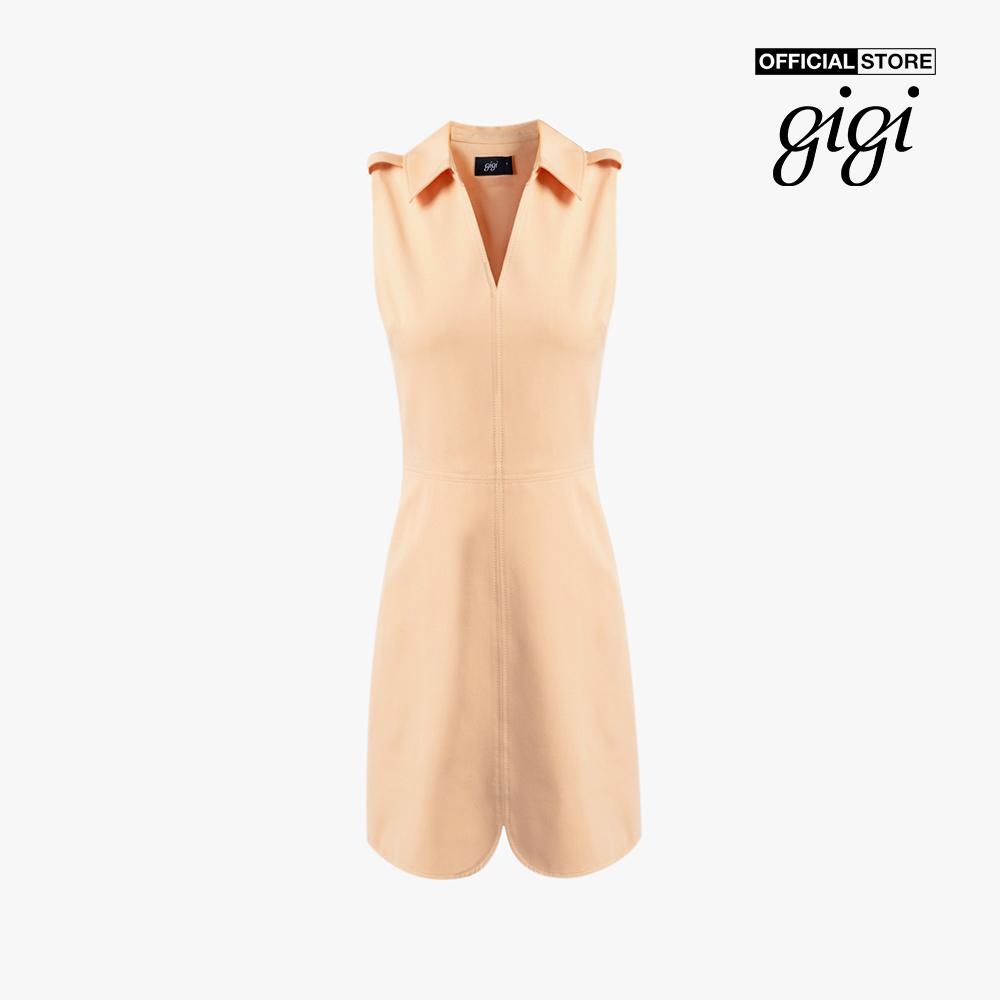 GIGI - Đầm mini sát nách cổ gập hiện đại G2101D221147