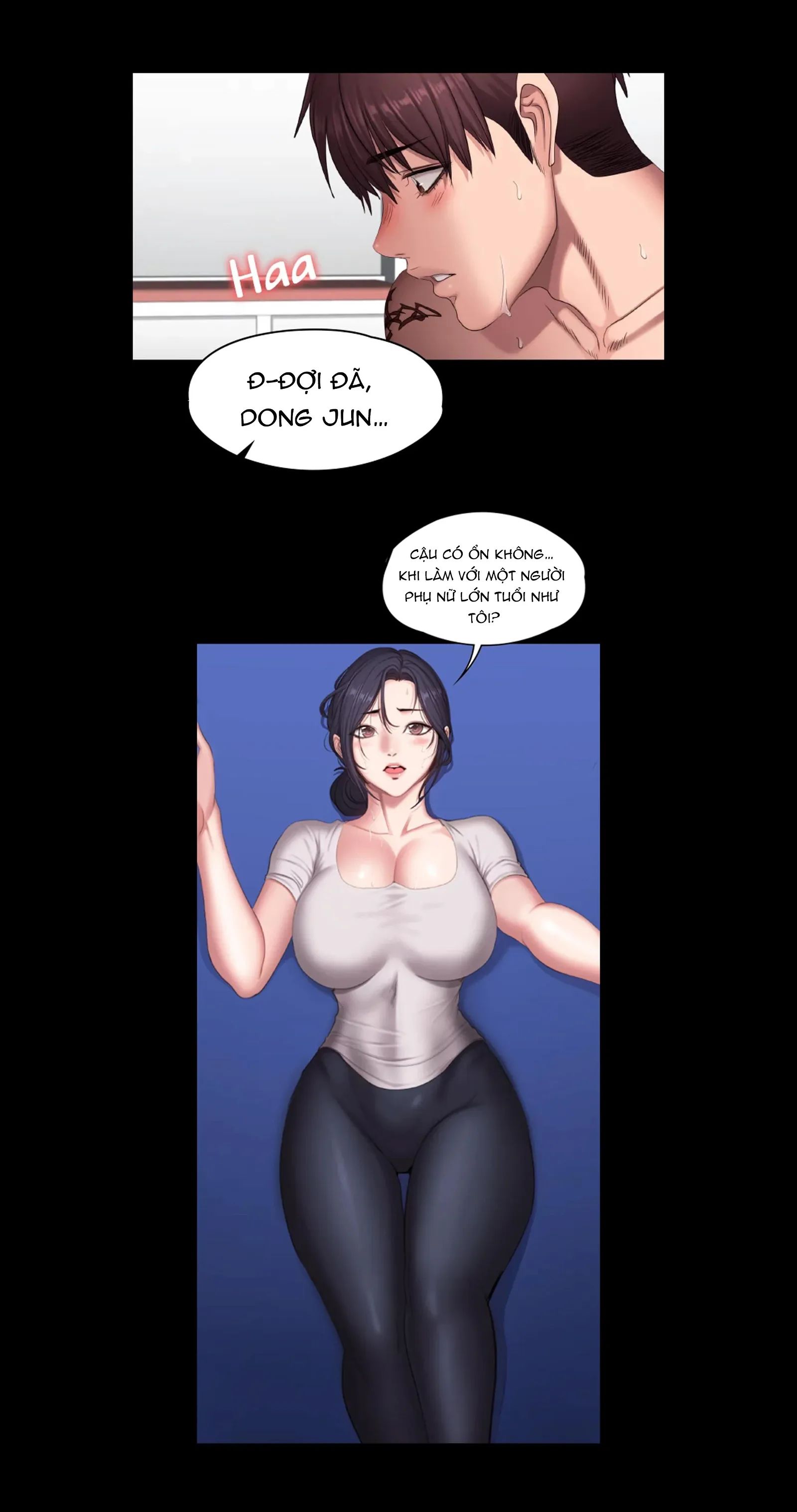 huấn luyện viên phòng thể hình - không che chapter 66 33