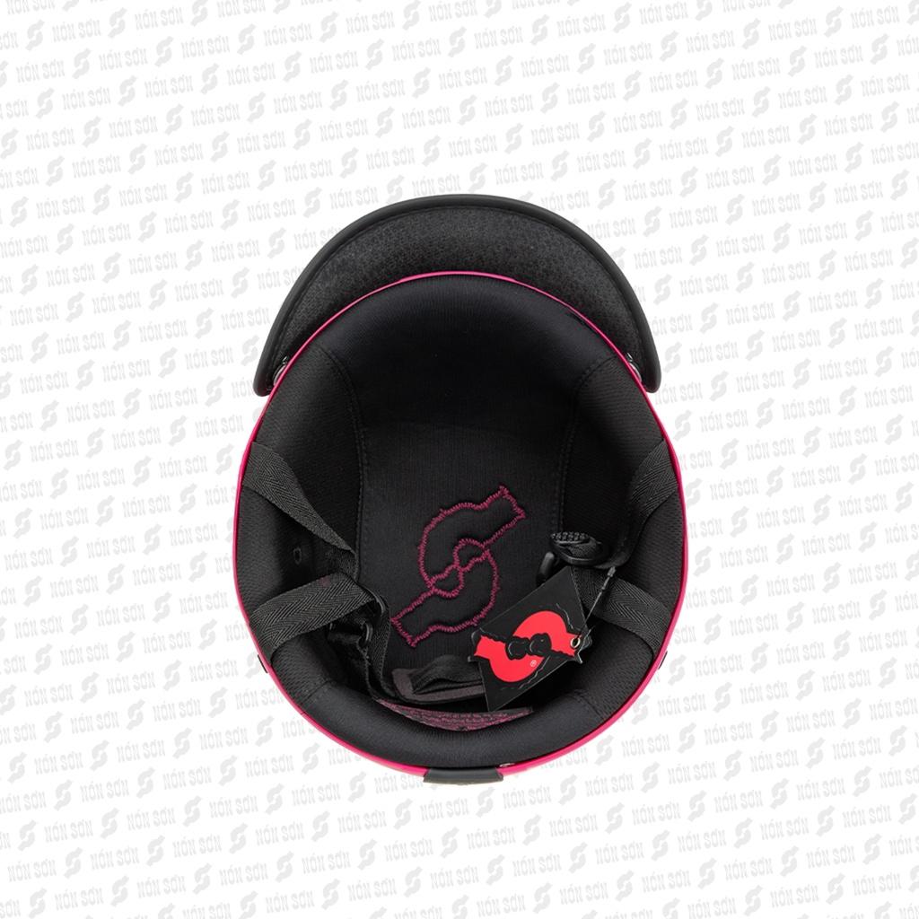 Mũ bảo hiểm lỗ thông gió phiên bản mới NÓN SƠN chính hãng TG-HG389