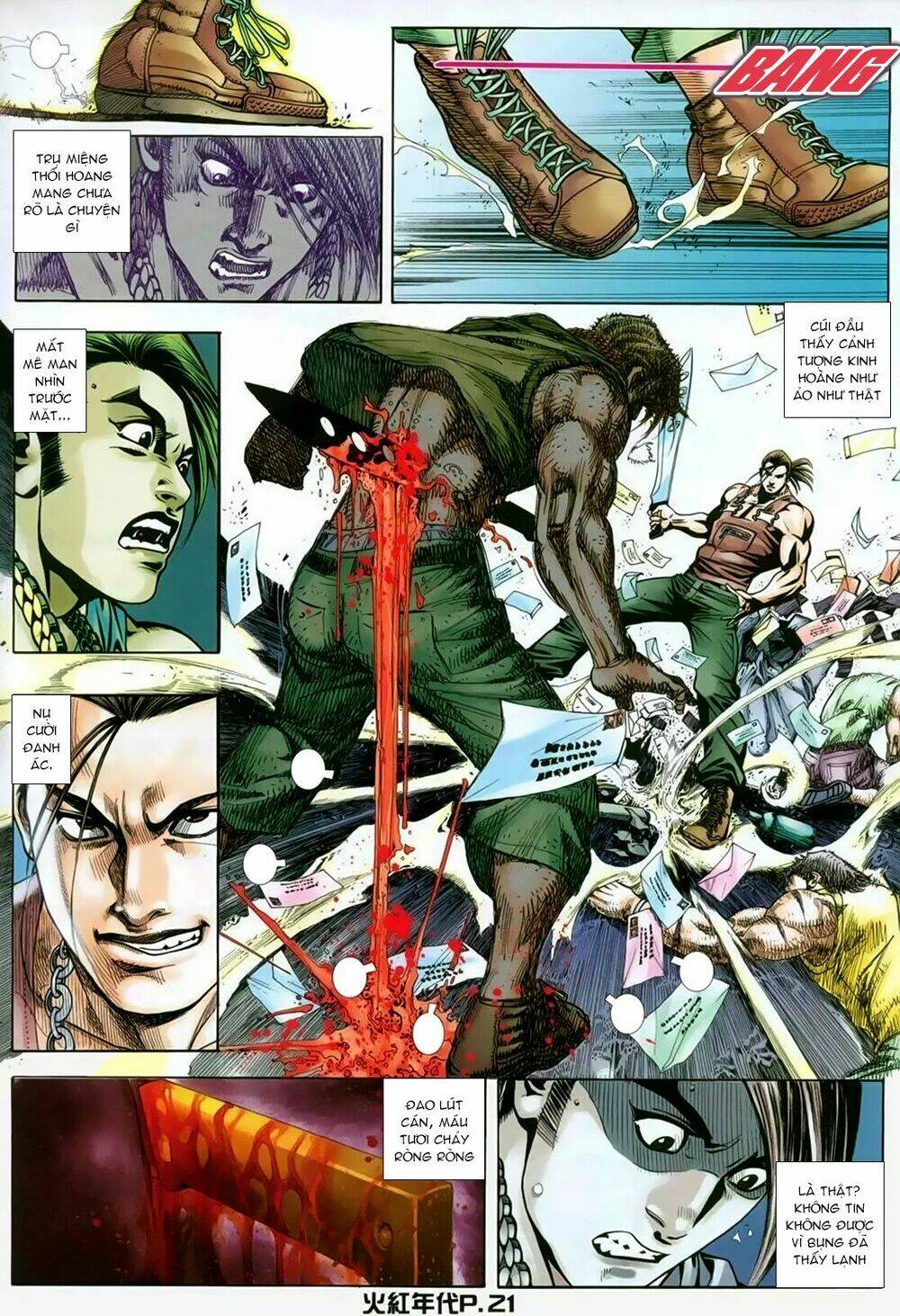 hỏa hồng niên đại hắc cốt đường chapter 139 16