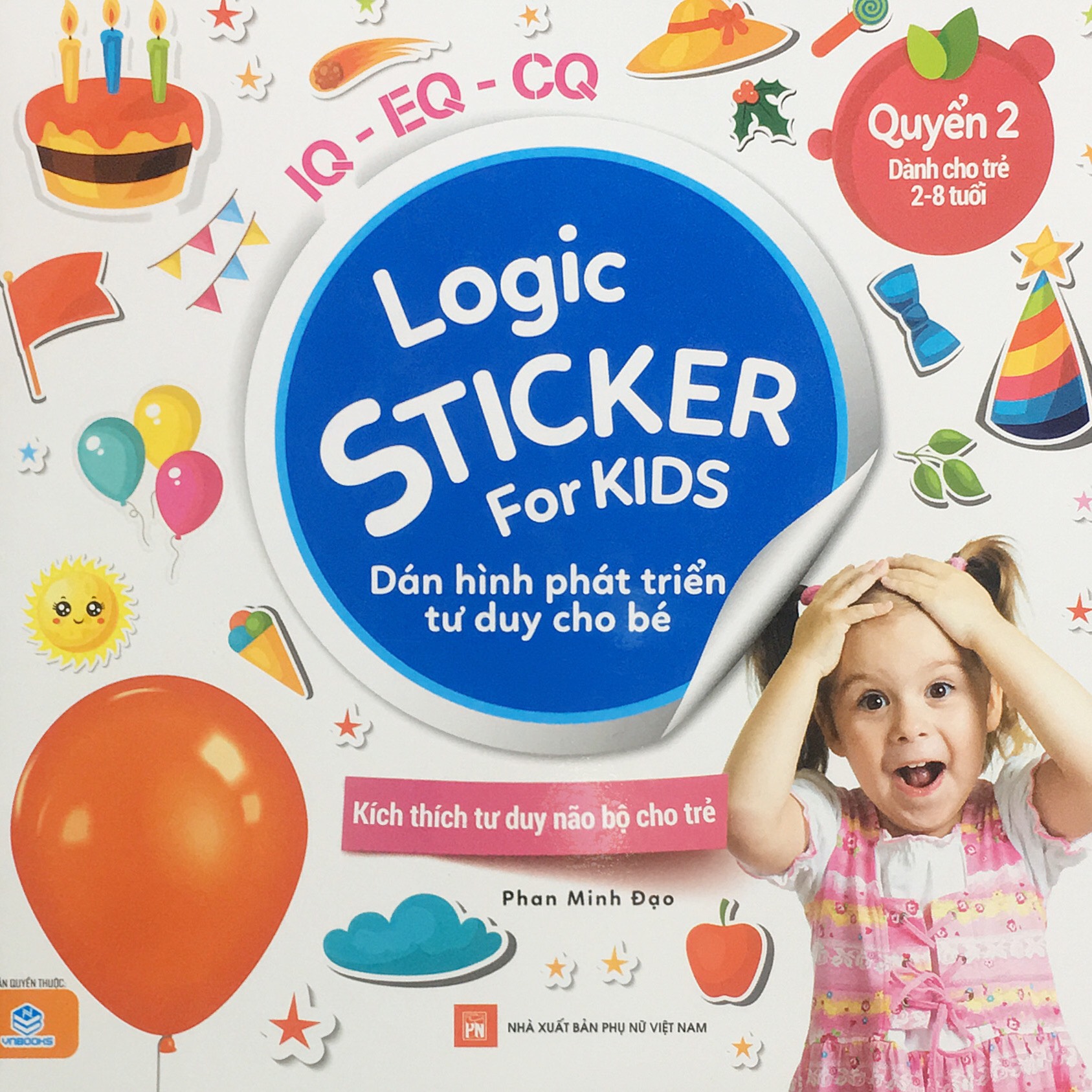 Logic Sticker for kids - Dán hình phát triển tư duy cho bé - quyển 2