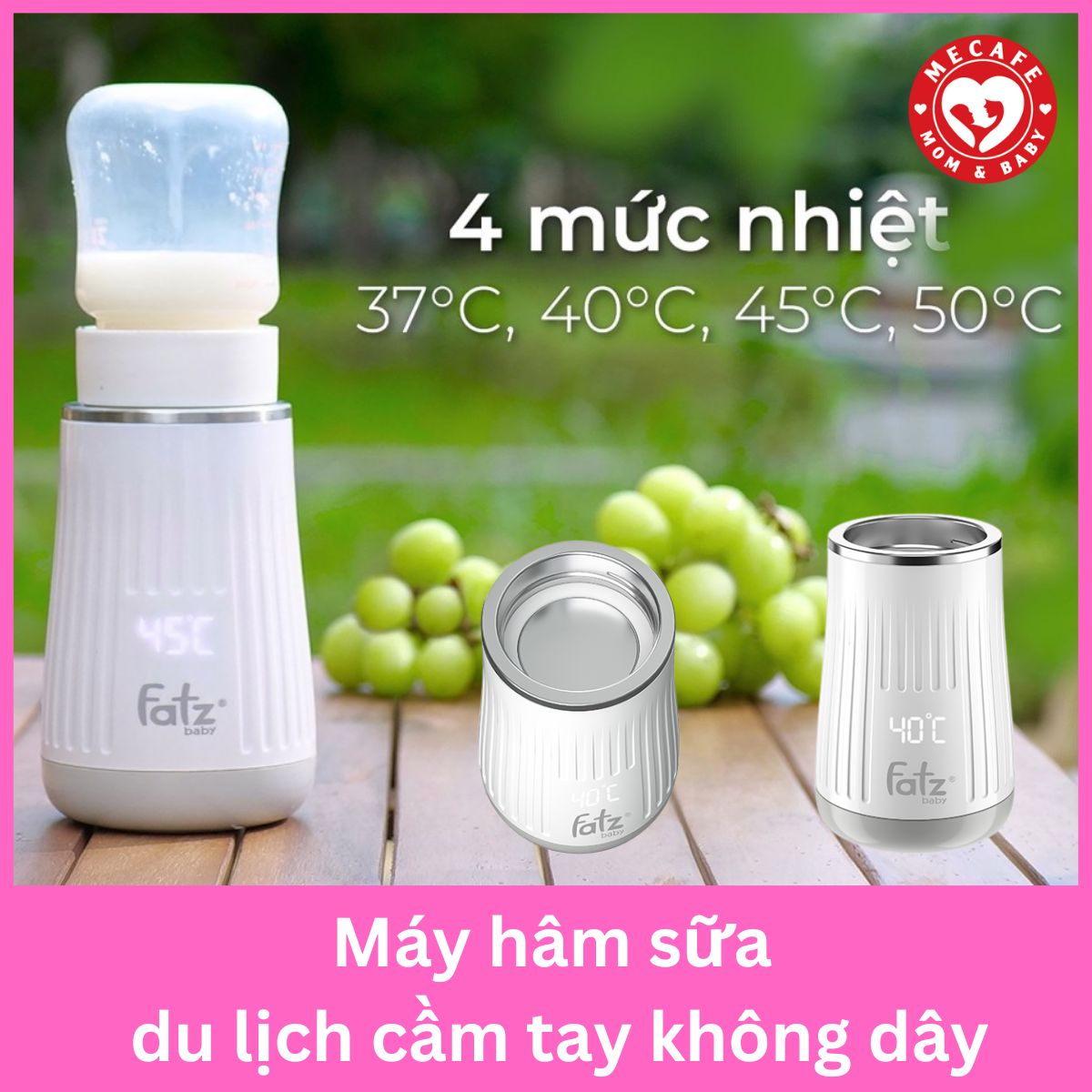 MÁY HÂM SỮA CẦM TAY KHÔNG DÂY - READY 2 (KHÔNG KÈM ADAPTOR)