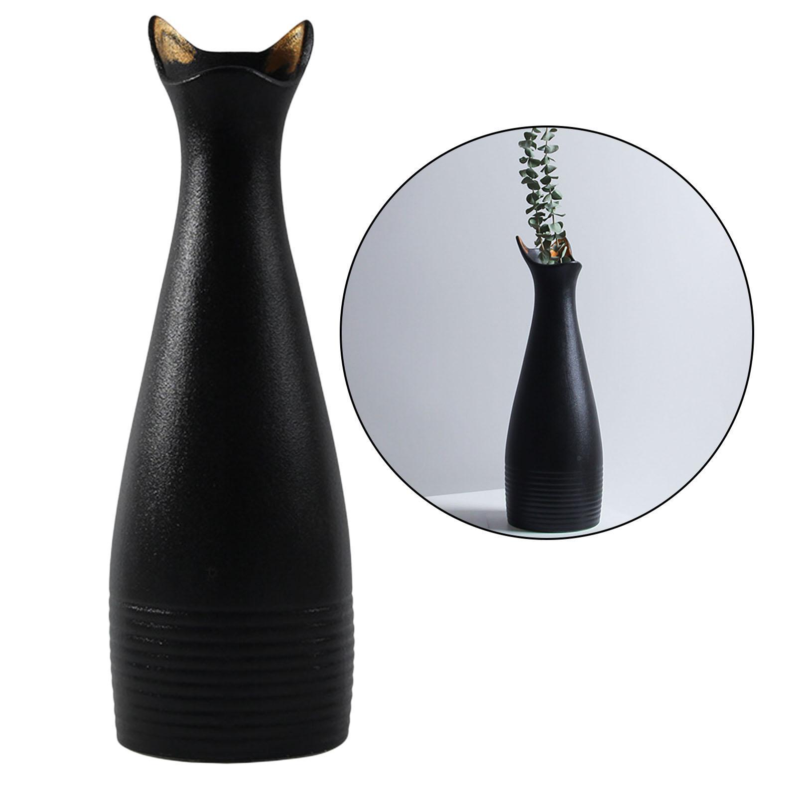 Ceramic Flower Vase Minimalist Home Office Flower Pot Floral Vases