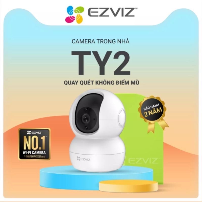 Camera Wifi  Ezviz TY2 2MP - Hàng chính hãng