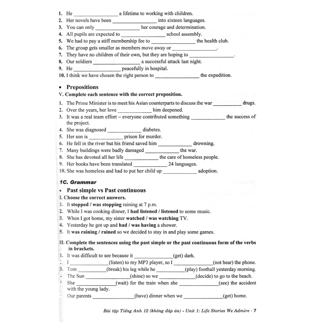 Sách - Bài Tập Tiếng Anh 12 - tặng file đáp án  (Dùng Kèm SGK Kết Nối Tri Thức Với Cuộc Sống) - HA