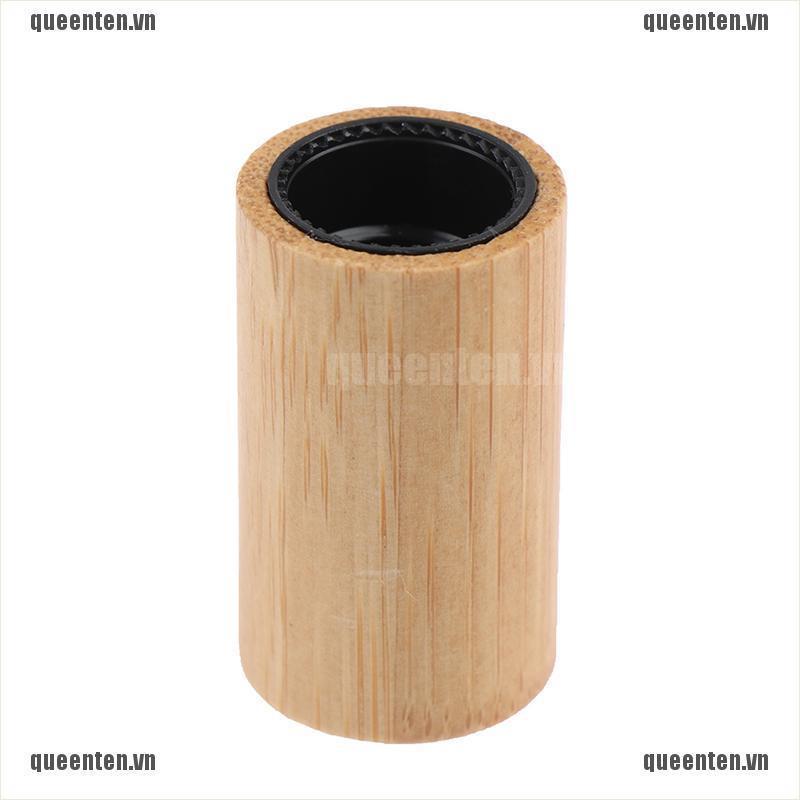 10ml Bamboo Refillable Empty Essential Roller Oil Ball Bottle Perfume Fragrance QUVN