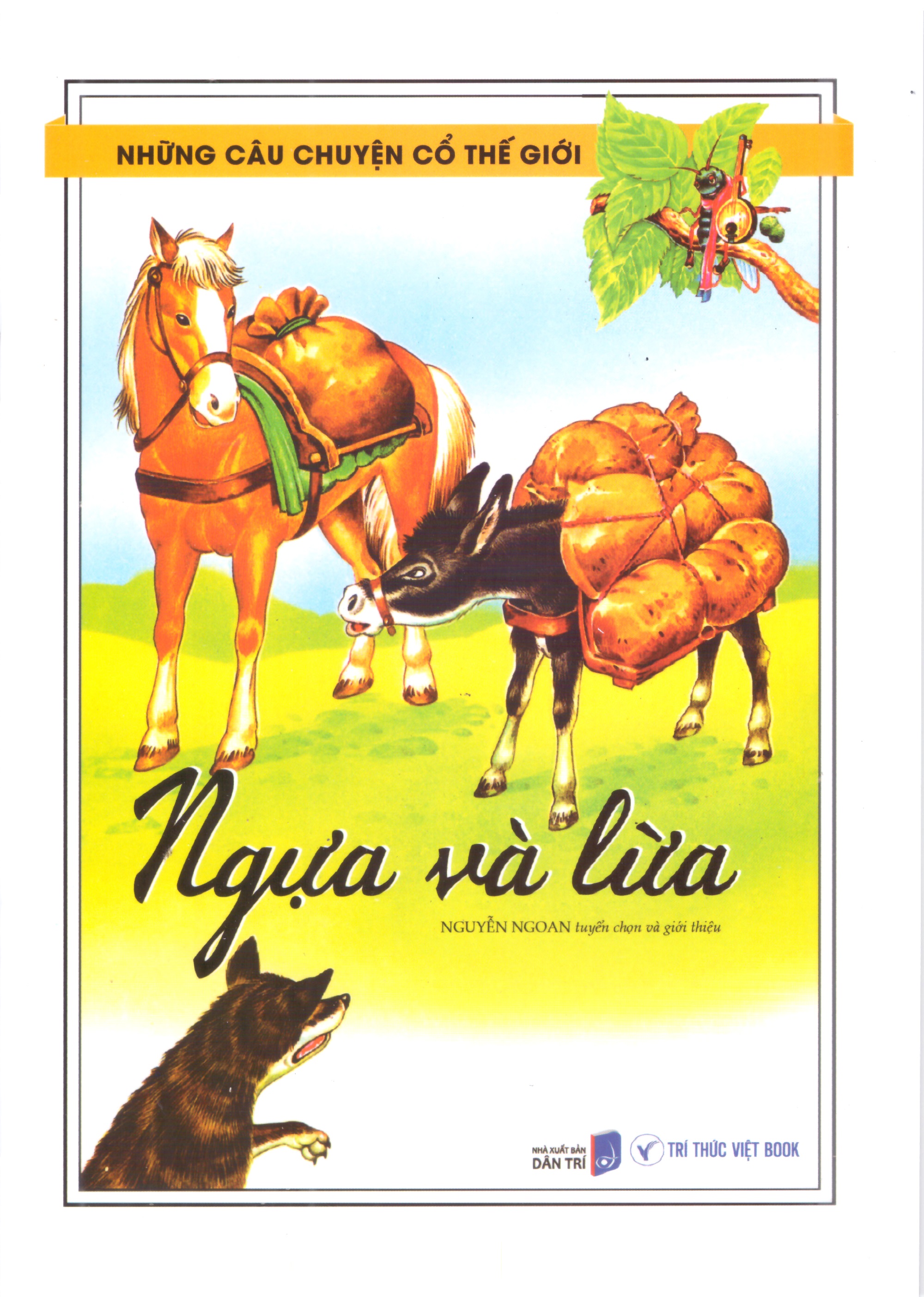 Những câu chuyện cổ thế giới - Ngựa và lừa (Tranh màu)