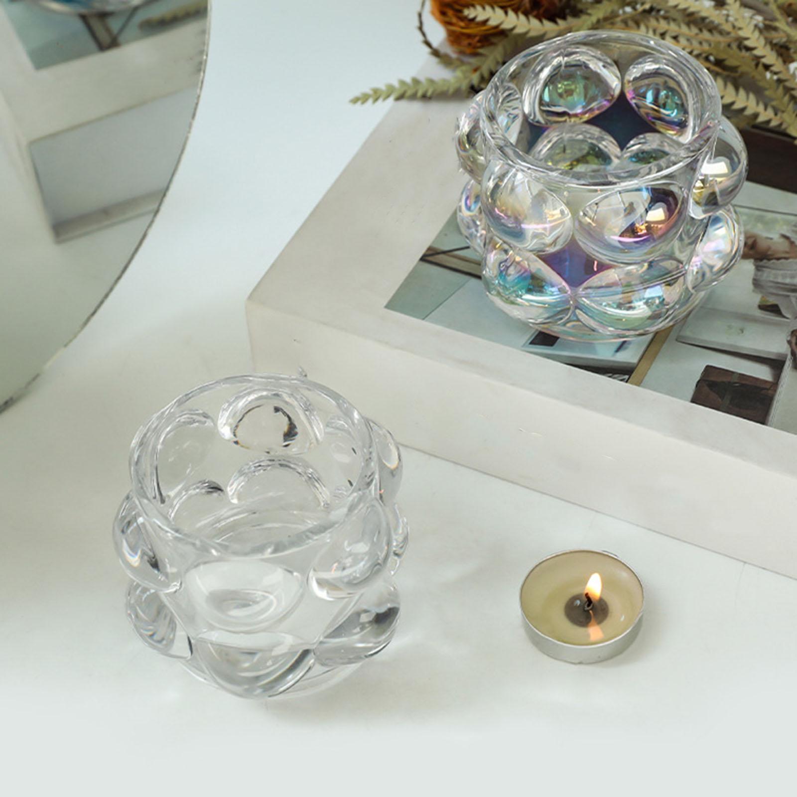 Candle Holder Pillar Candle Holder Candlestick for Dining Table